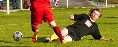 20. kolo okresní přebor, FK Jaroměř B - TJ Dolany, 24.4.2016, foto: Václav Mlejnek
